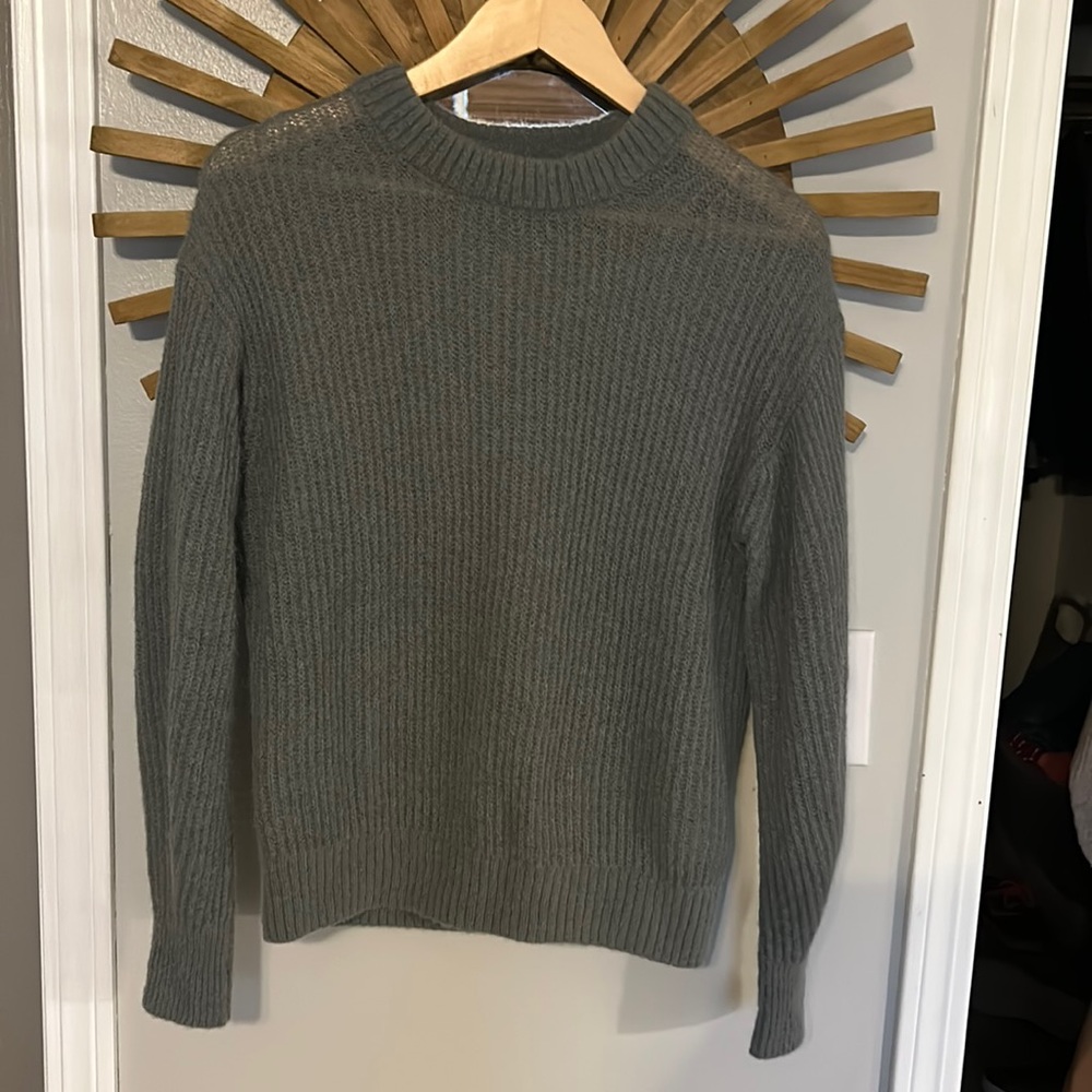 Beautiful Everlane Alpaca crew neck sweater size XXS